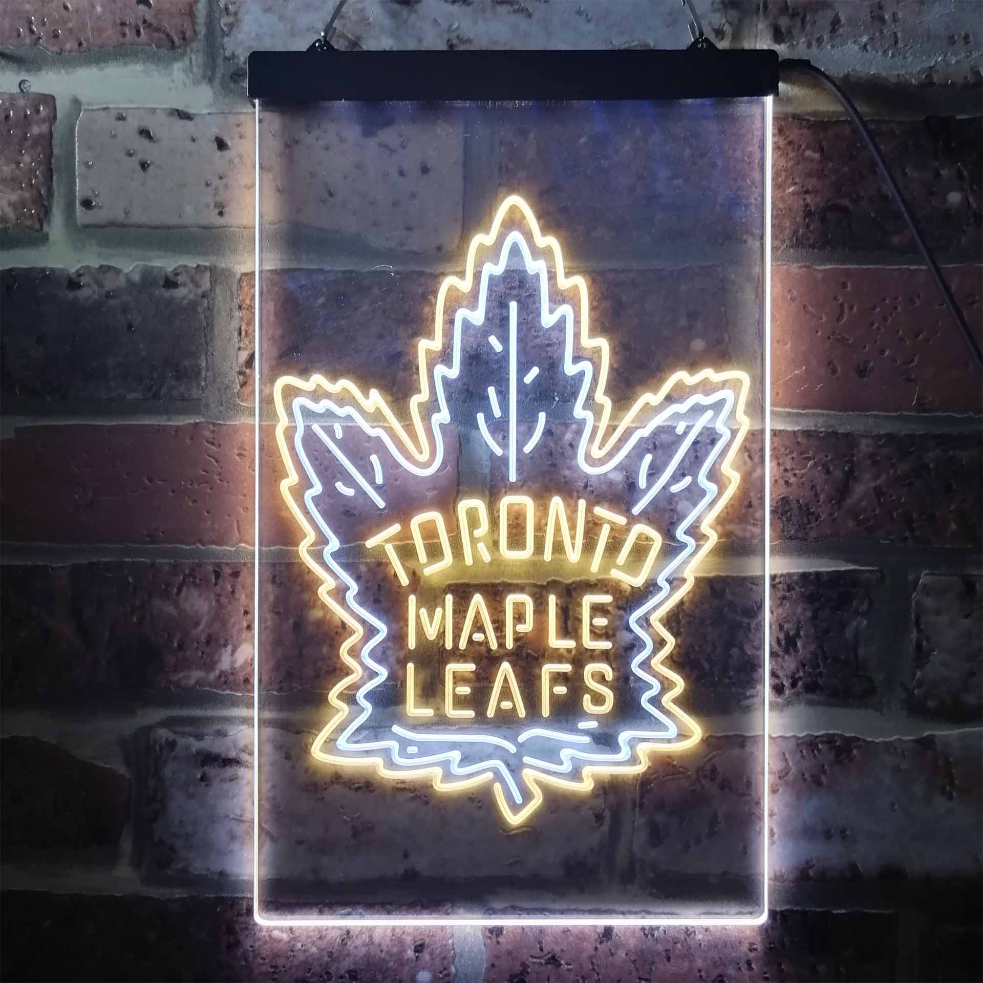 Toronto Maple Leafs Logo 2 Neon LED Sign
