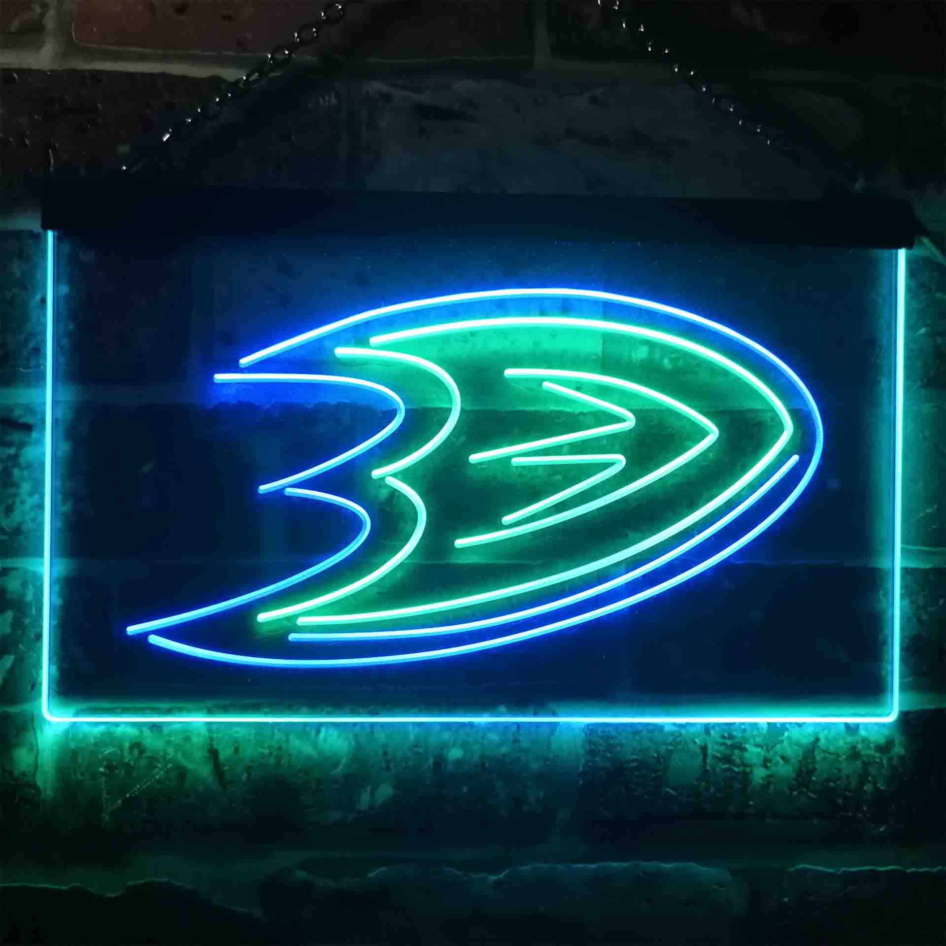 Anaheim Sport Team Ducks Neon LED Sign