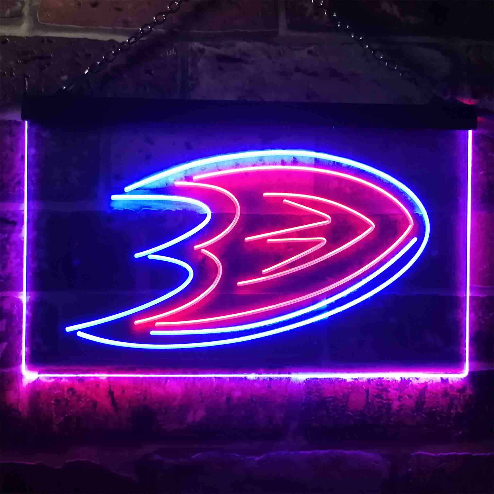 Anaheim Sport Team Ducks Neon LED Sign