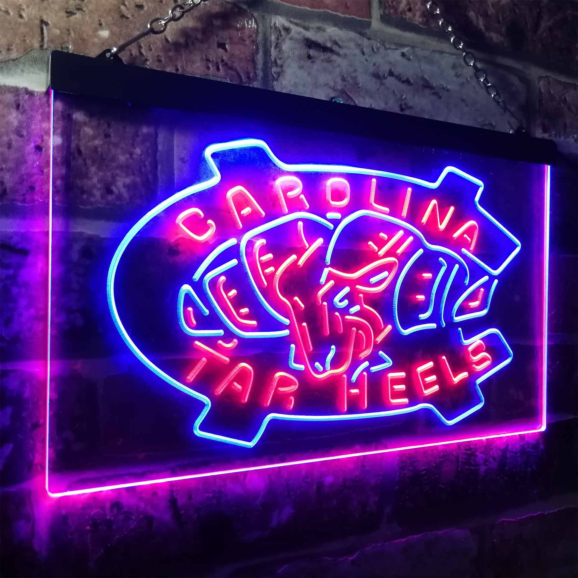 North Carolina Sport Team Basketball Neon LED Sign