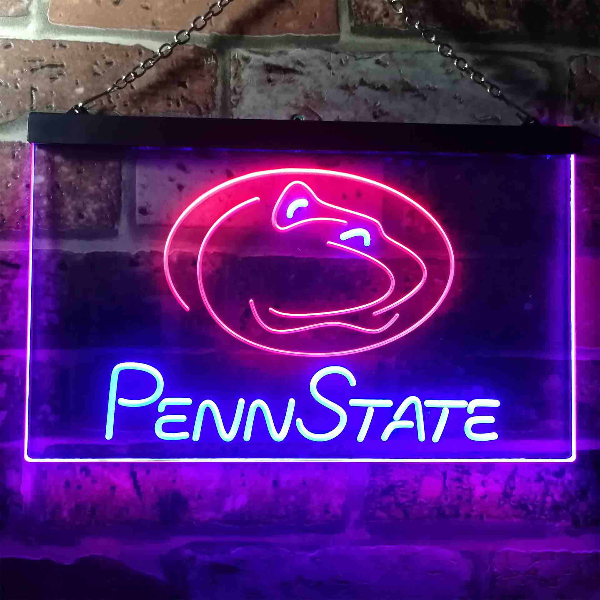 Penn State Sport Team Football Neon LED Sign