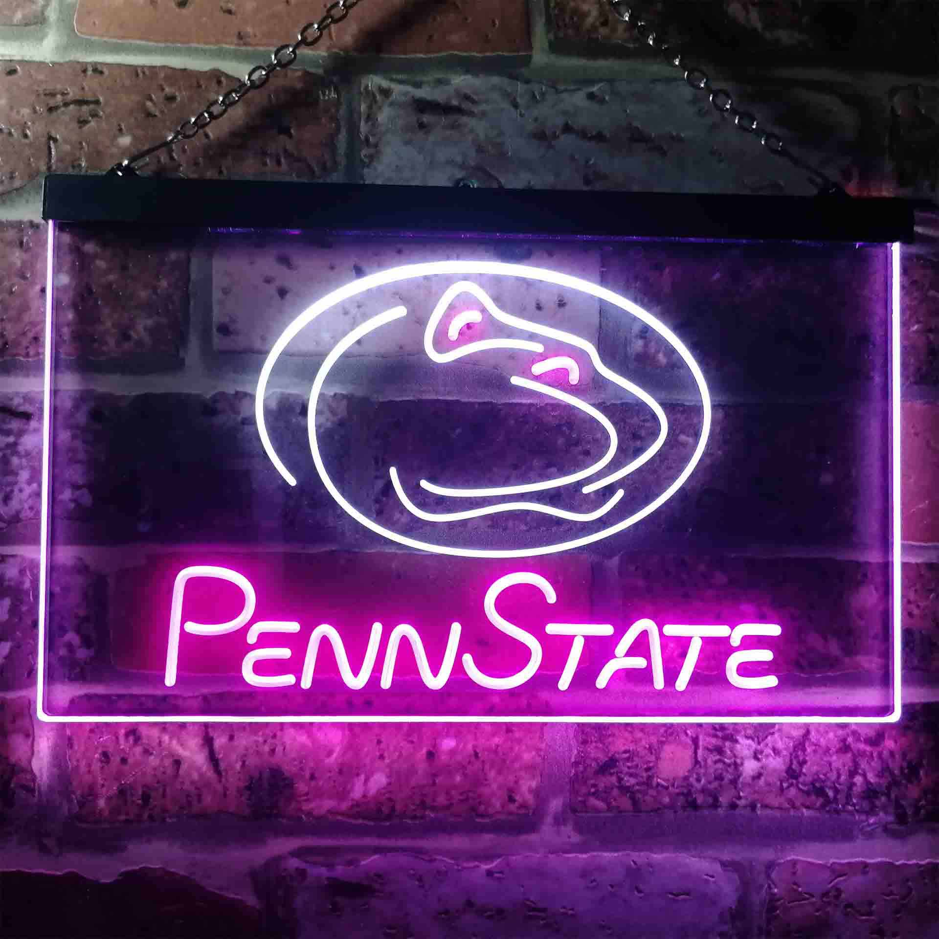 Penn State Sport Team Football Neon LED Sign