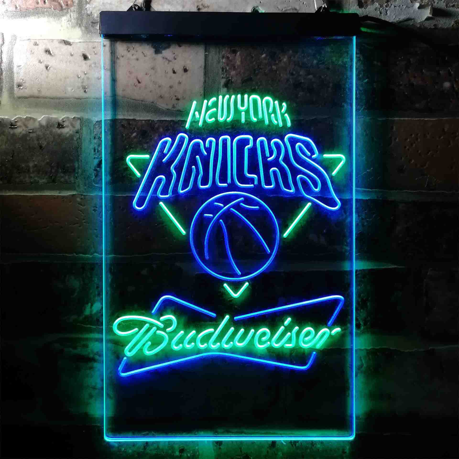 New York Knicks NBA Budweiser Neon LED Sign