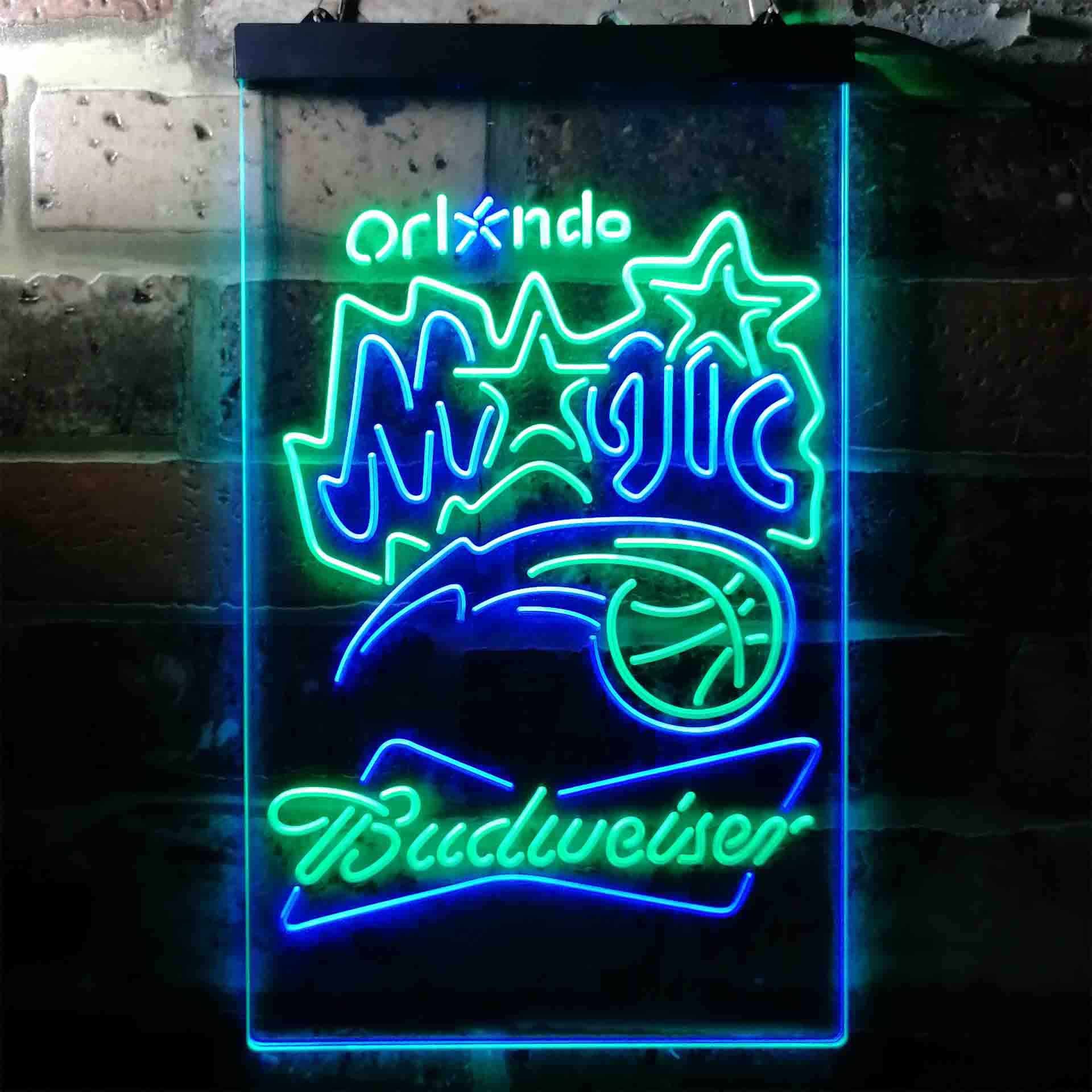 Orlando Magic NBA Budweiser Neon LED Sign