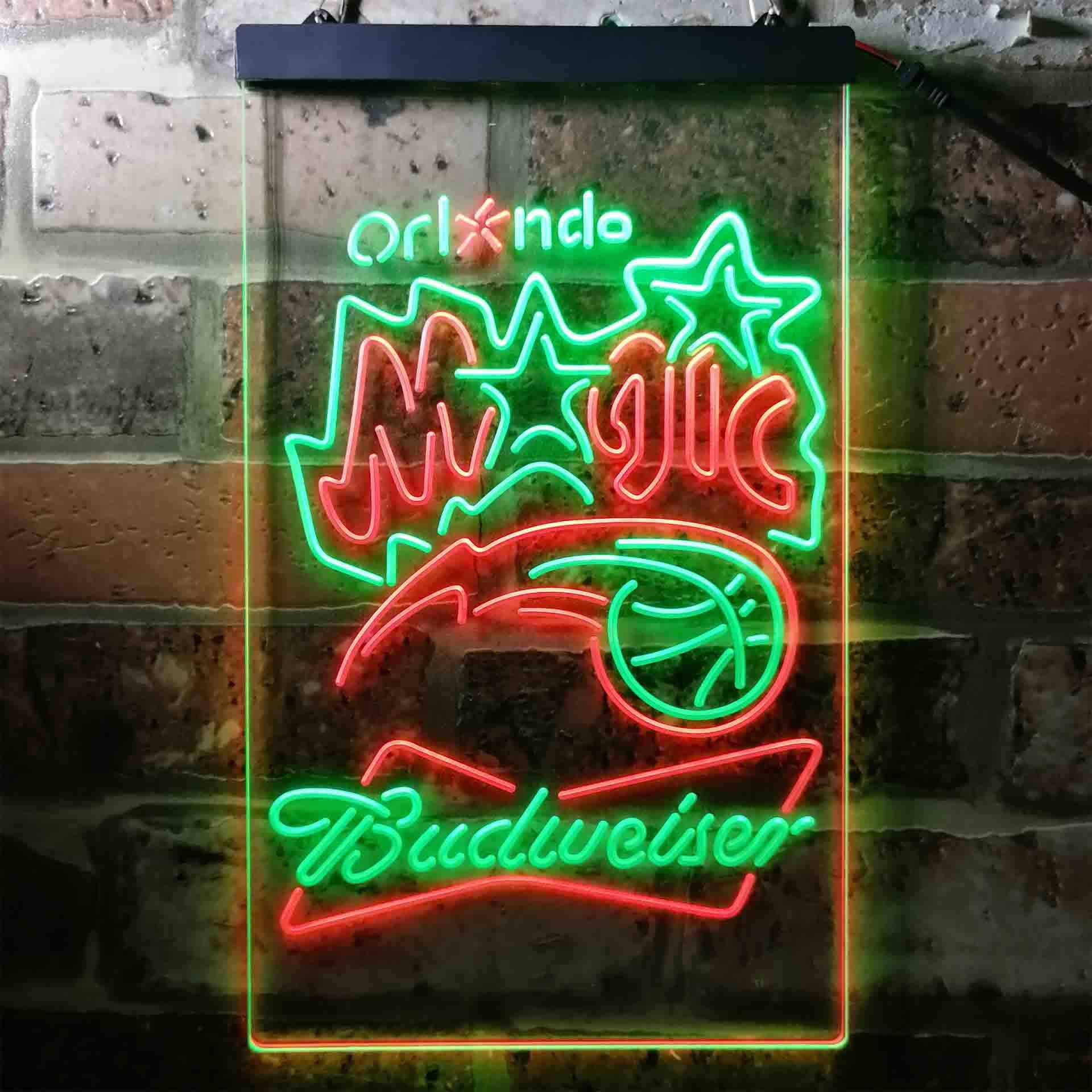 Orlando Magic NBA Budweiser Neon LED Sign