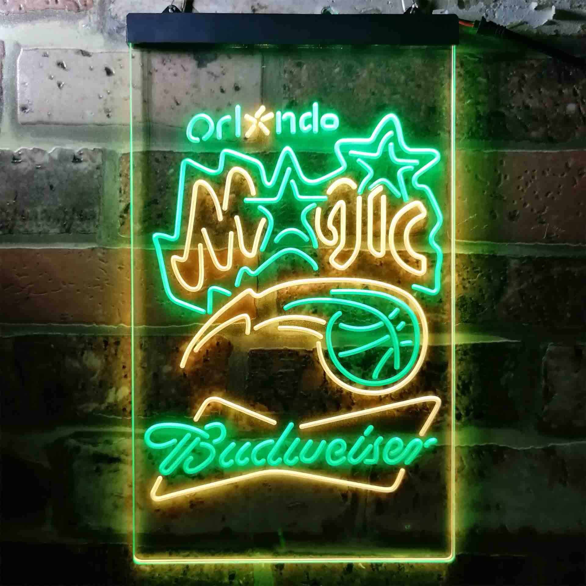 Orlando Magic NBA Budweiser Neon LED Sign