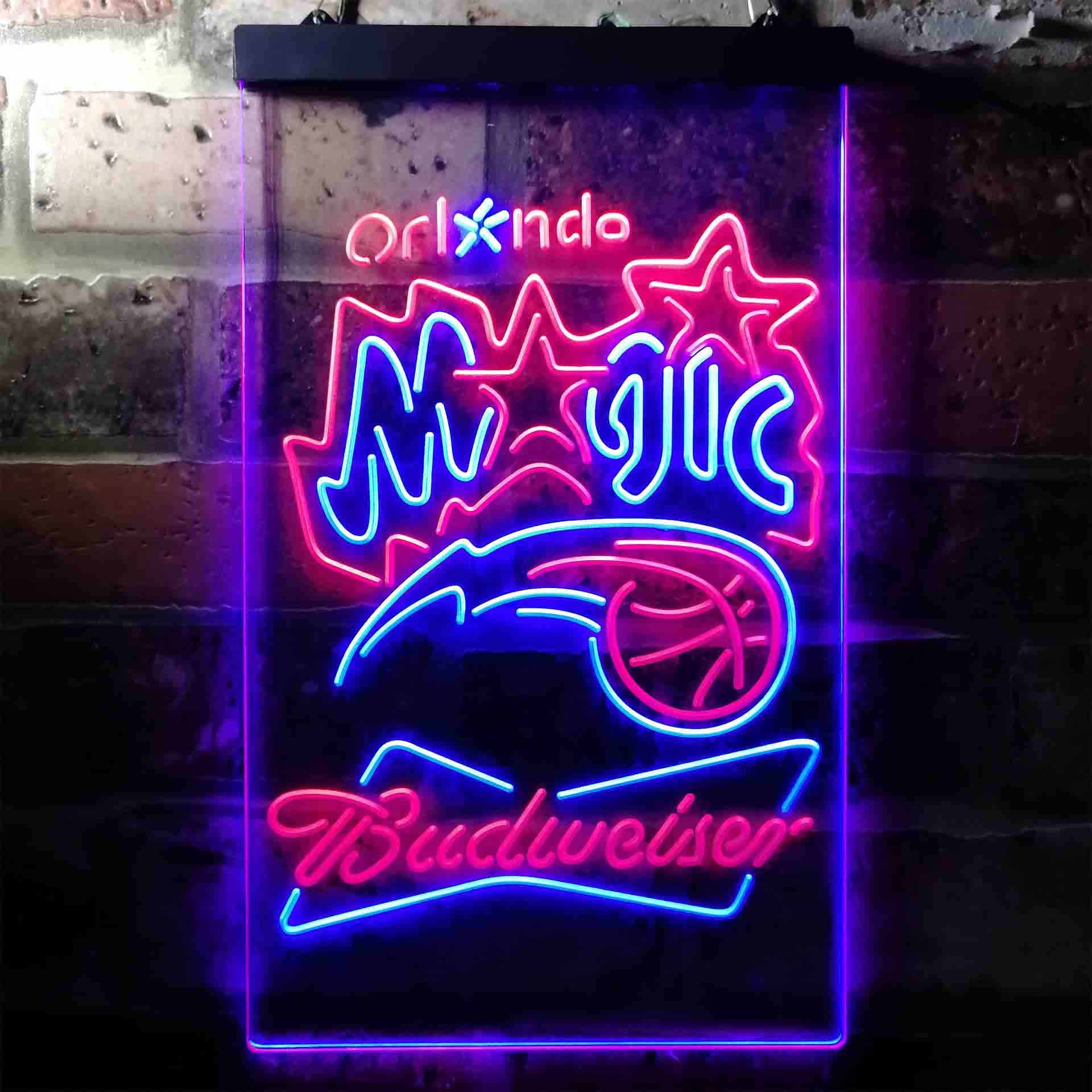 Orlando Magic NBA Budweiser Neon LED Sign