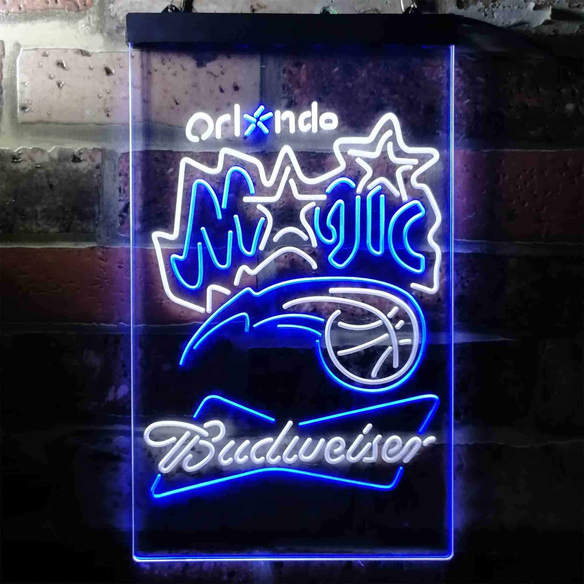 Orlando Magic NBA Budweiser Neon LED Sign