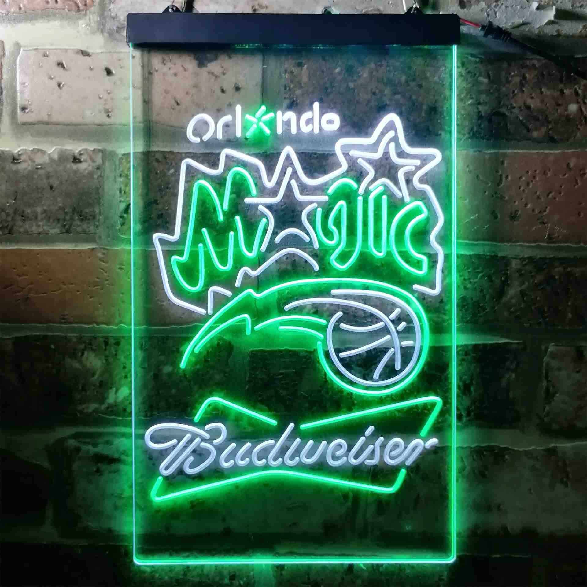 Orlando Magic NBA Budweiser Neon LED Sign