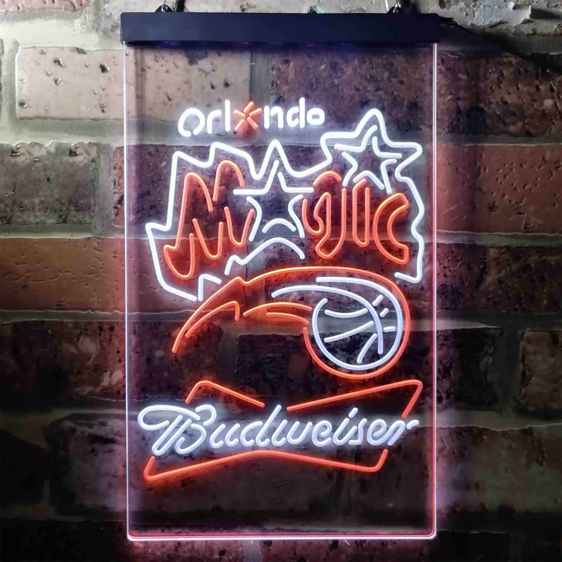 Orlando Magic NBA Budweiser Neon LED Sign