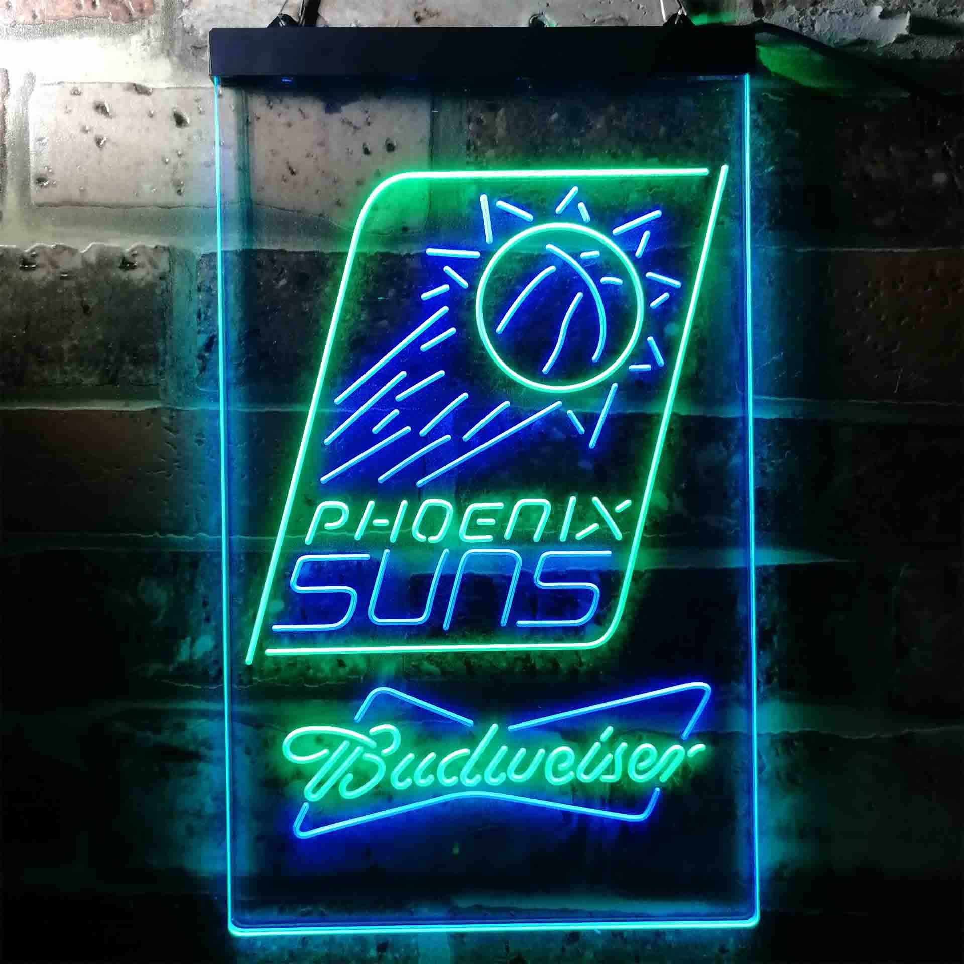 Phoenix Suns NBA Budweiser Neon LED Sign