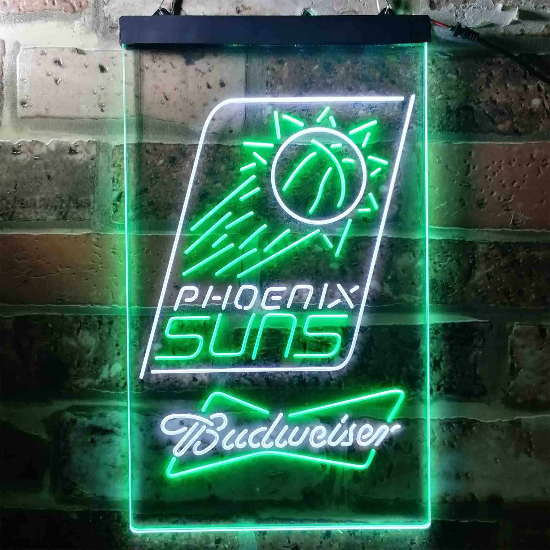 Phoenix Suns NBA Budweiser Neon LED Sign