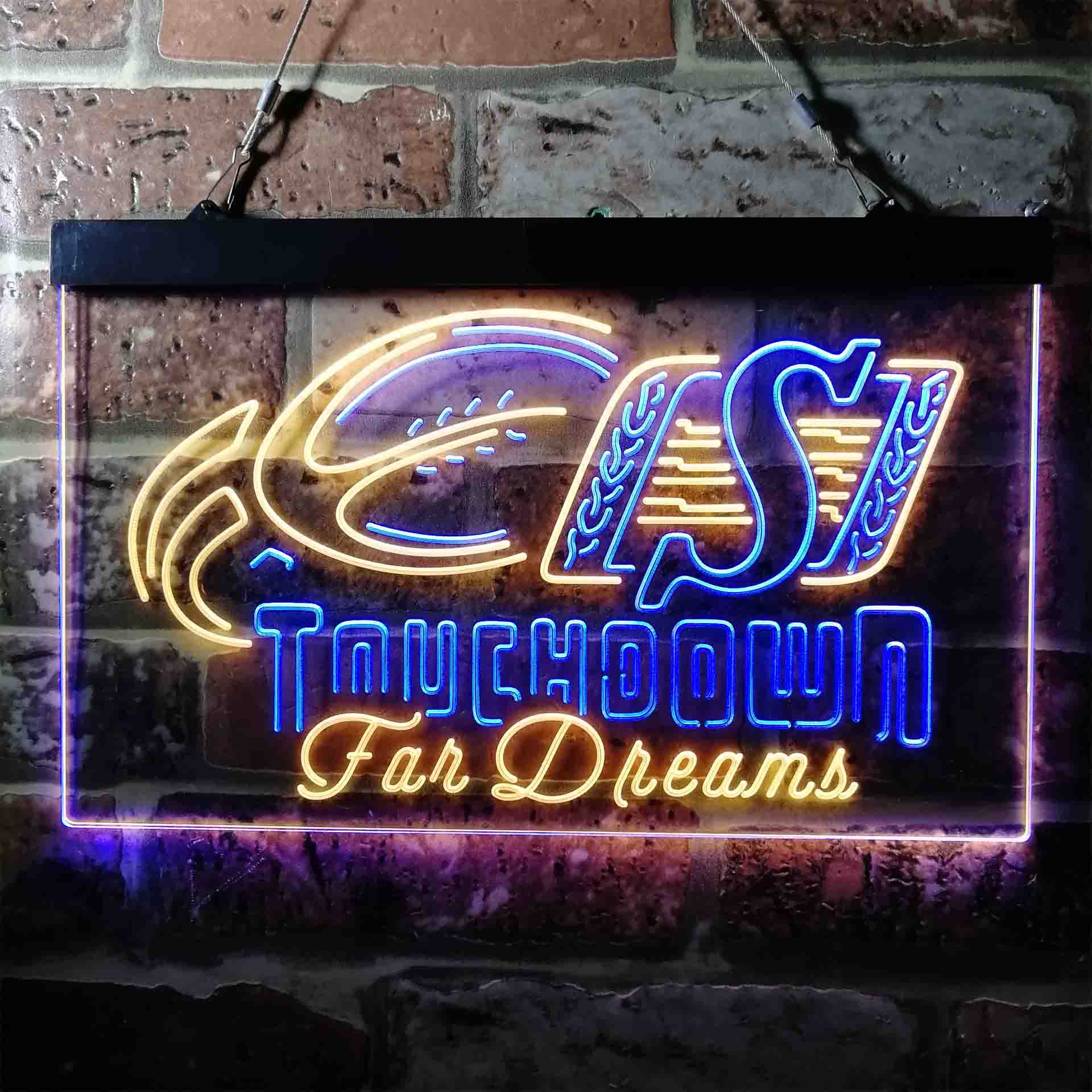 Touchdown Saskatchewan Roughriders Neon Sign - LED LAB CAVE