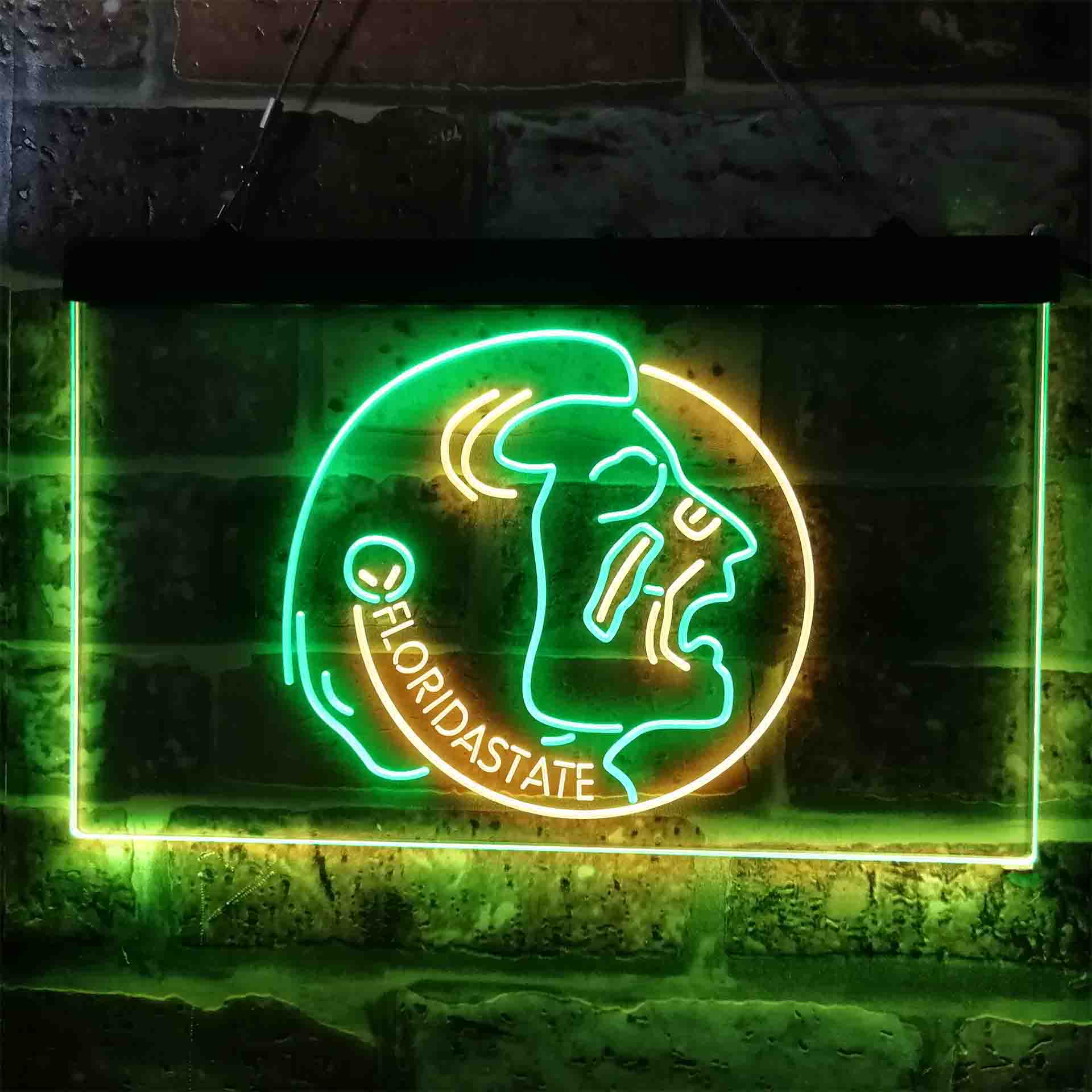 Florida State Seminoles Logo Neon LED Sign