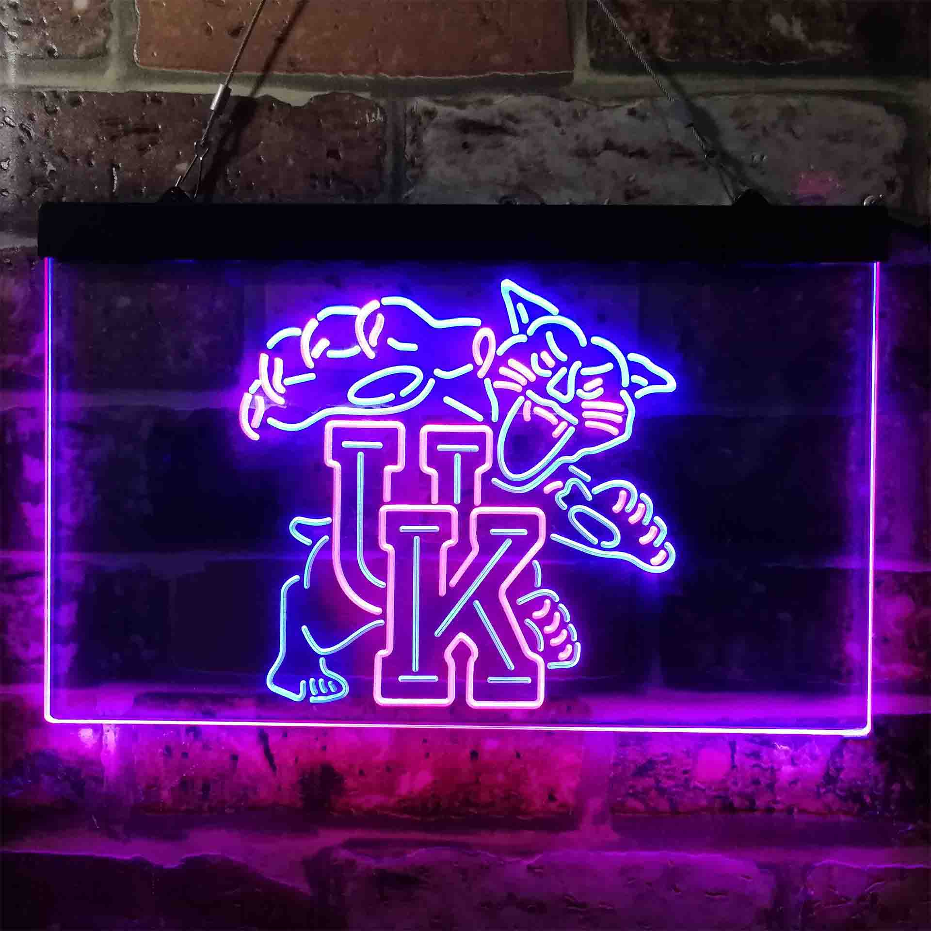 Kentucky Wildcats Wild Cat Logo Neon LED Sign
