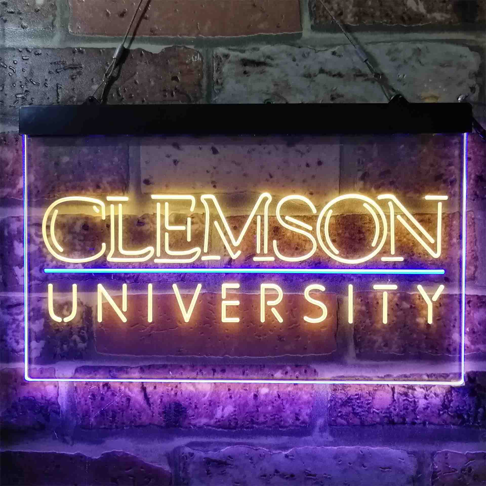 University Tigers Sport Clemson University NCAA College Neon LED Sign