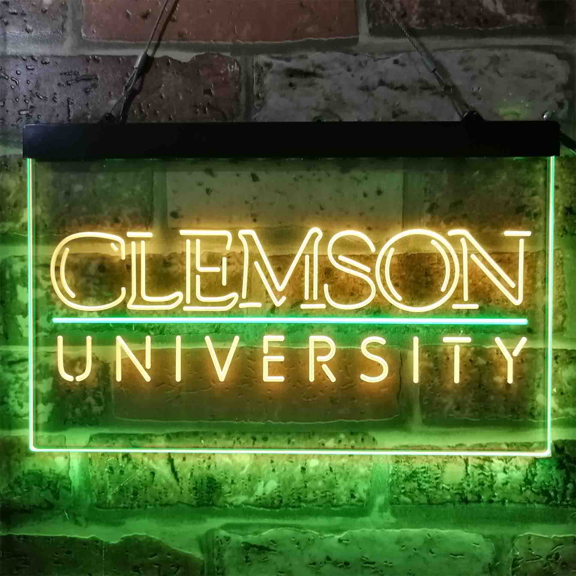 University Tigers Sport Clemson University NCAA College Neon LED Sign