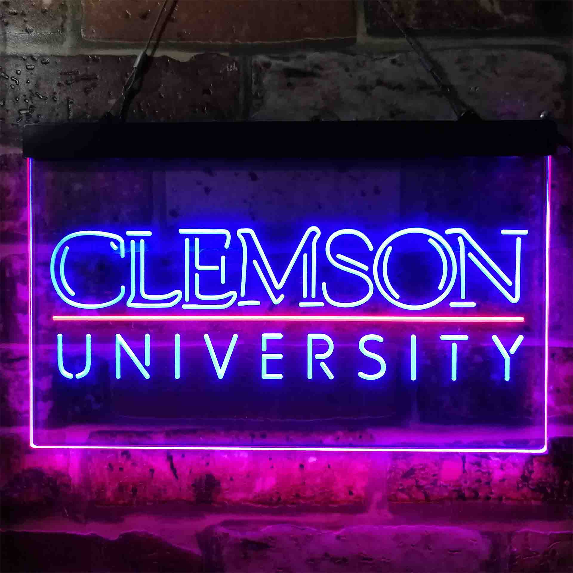 University Tigers Sport Clemson University NCAA College Neon LED Sign