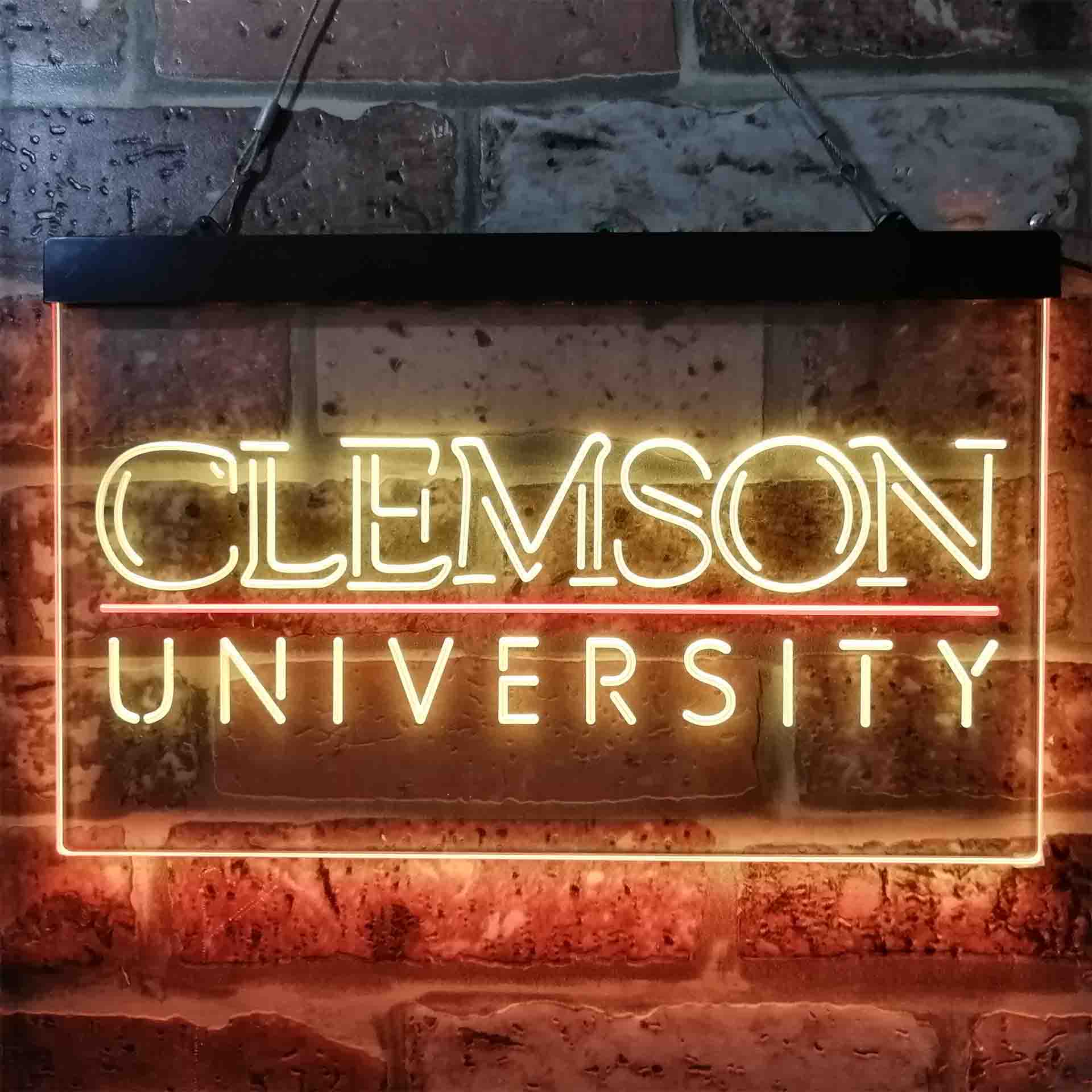 University Tigers Sport Clemson University NCAA College Neon LED Sign