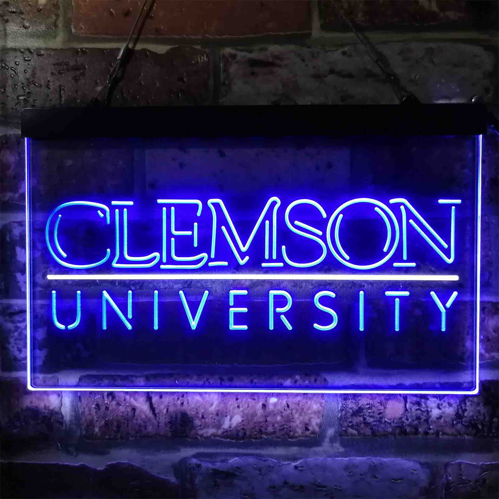 University Tigers Sport Clemson University NCAA College Neon LED Sign