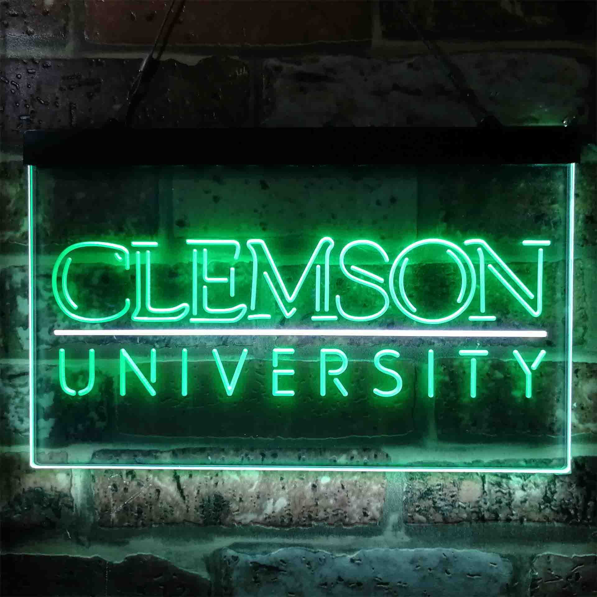 University Tigers Sport Clemson University NCAA College Neon LED Sign