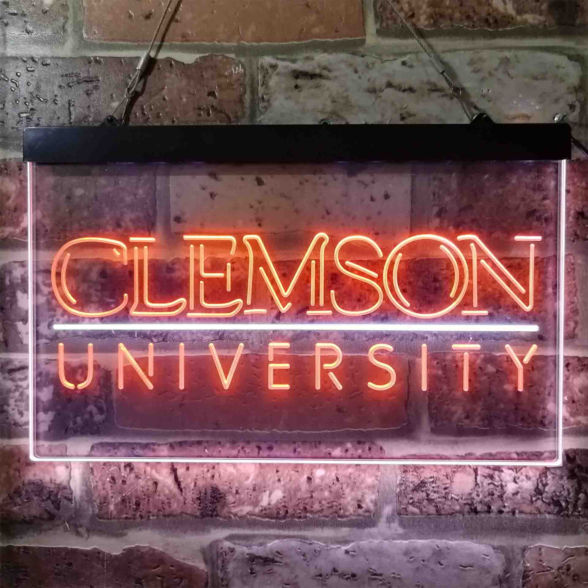 University Tigers Sport Clemson University NCAA College Neon LED Sign