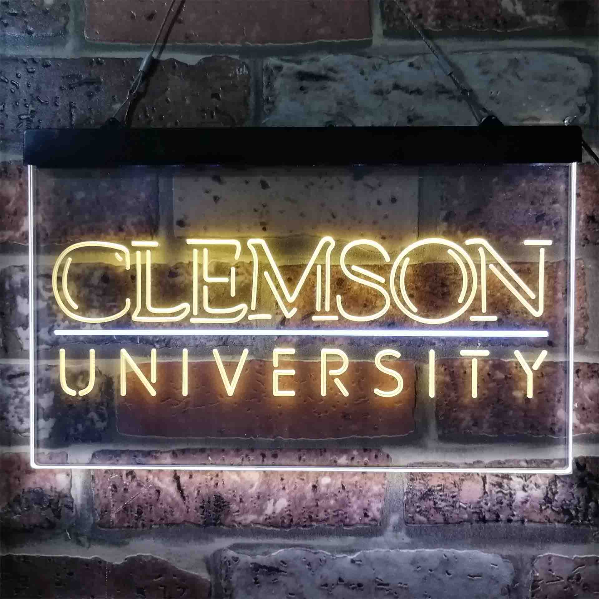 University Tigers Sport Clemson University NCAA College Neon LED Sign