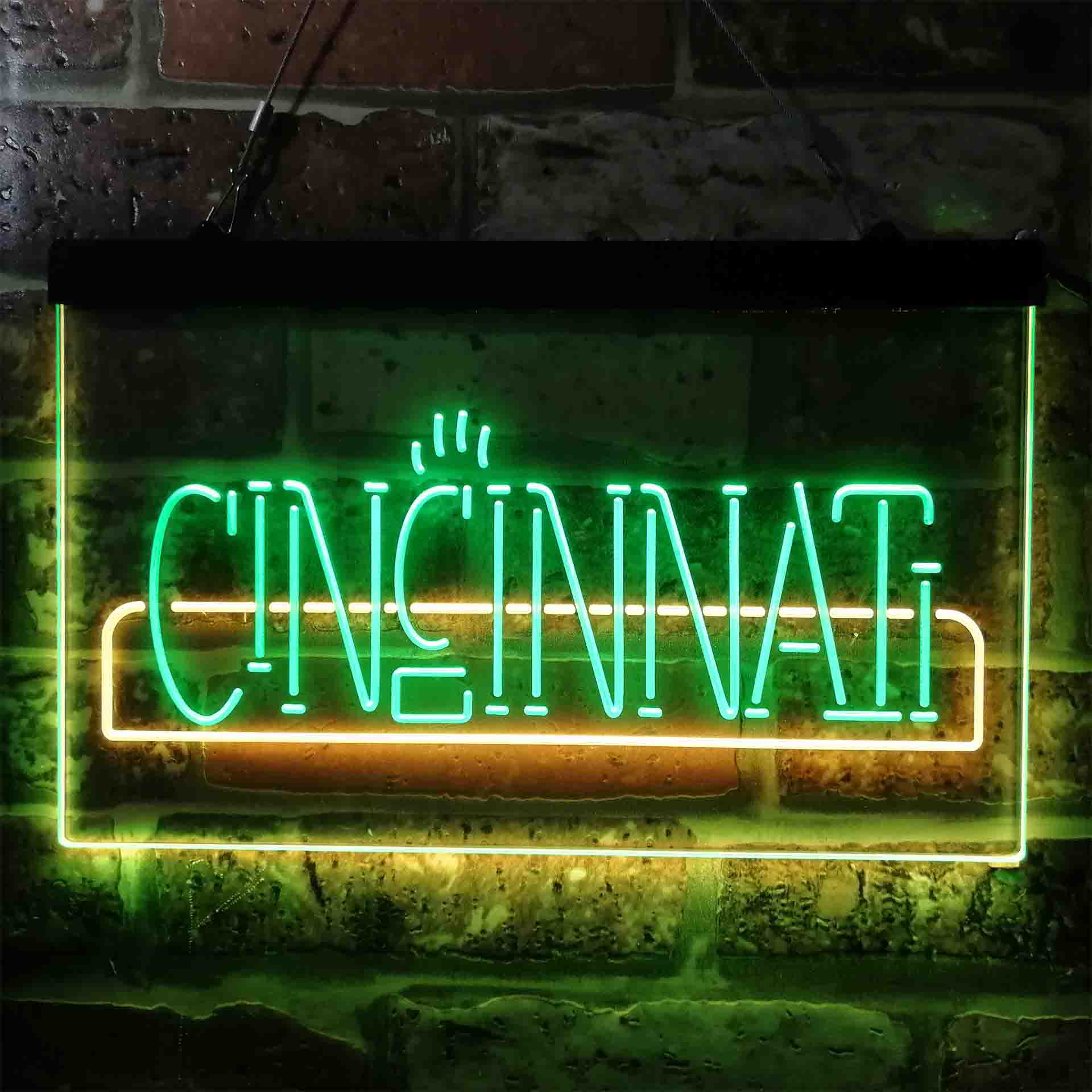 Cincinnati Bearcats GoBearcats Neon LED Sign
