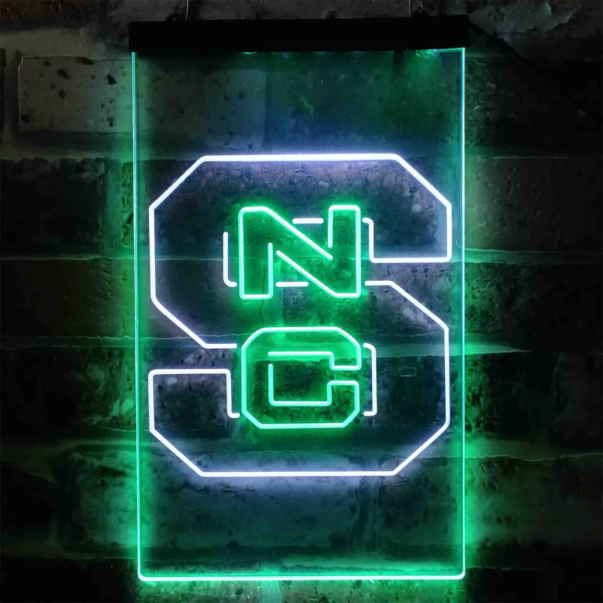 University Football Sport Team North Carolina State Wolfpack NCAA College Football Neon LED Sign
