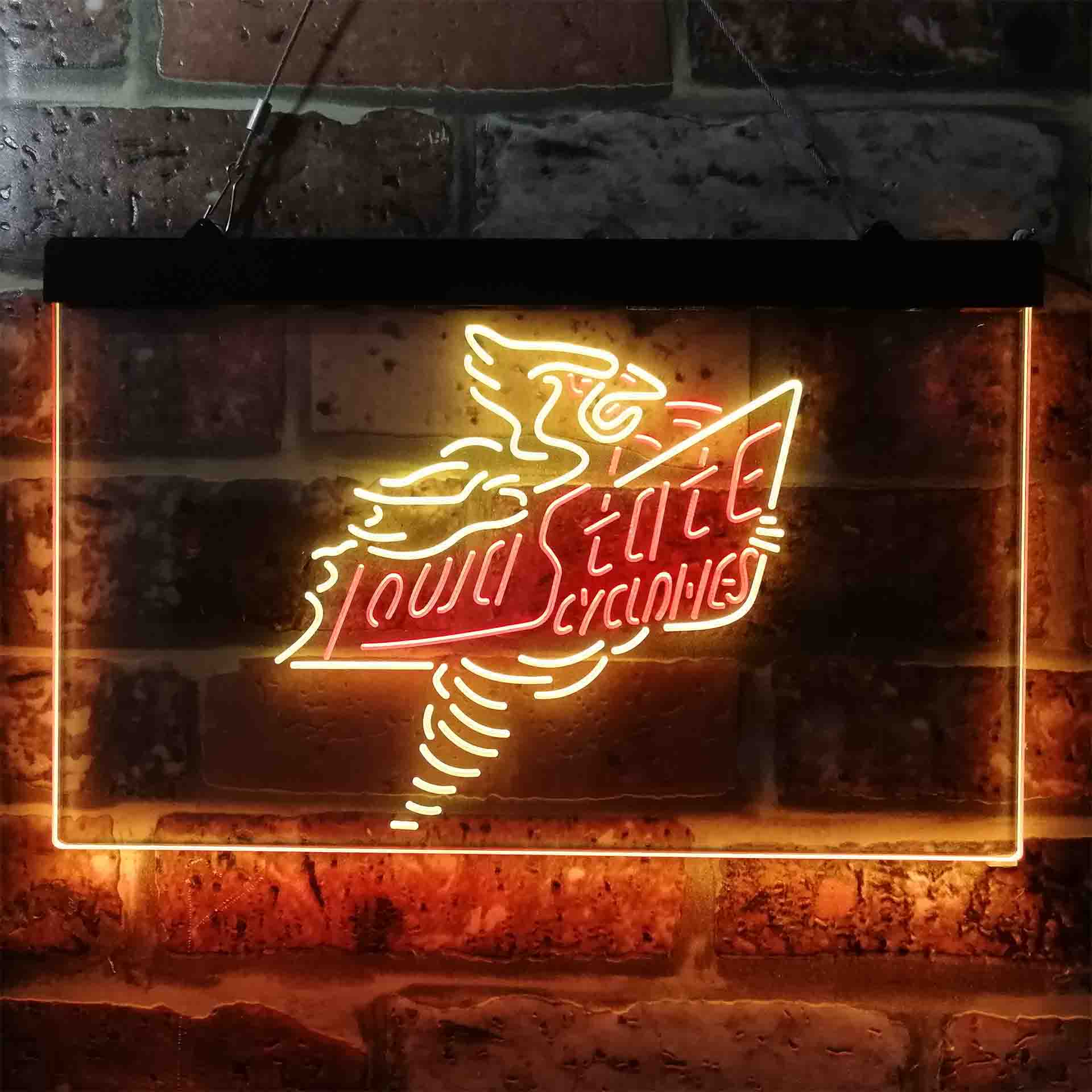 Iowa State Cyclones Logo Neon LED Sign