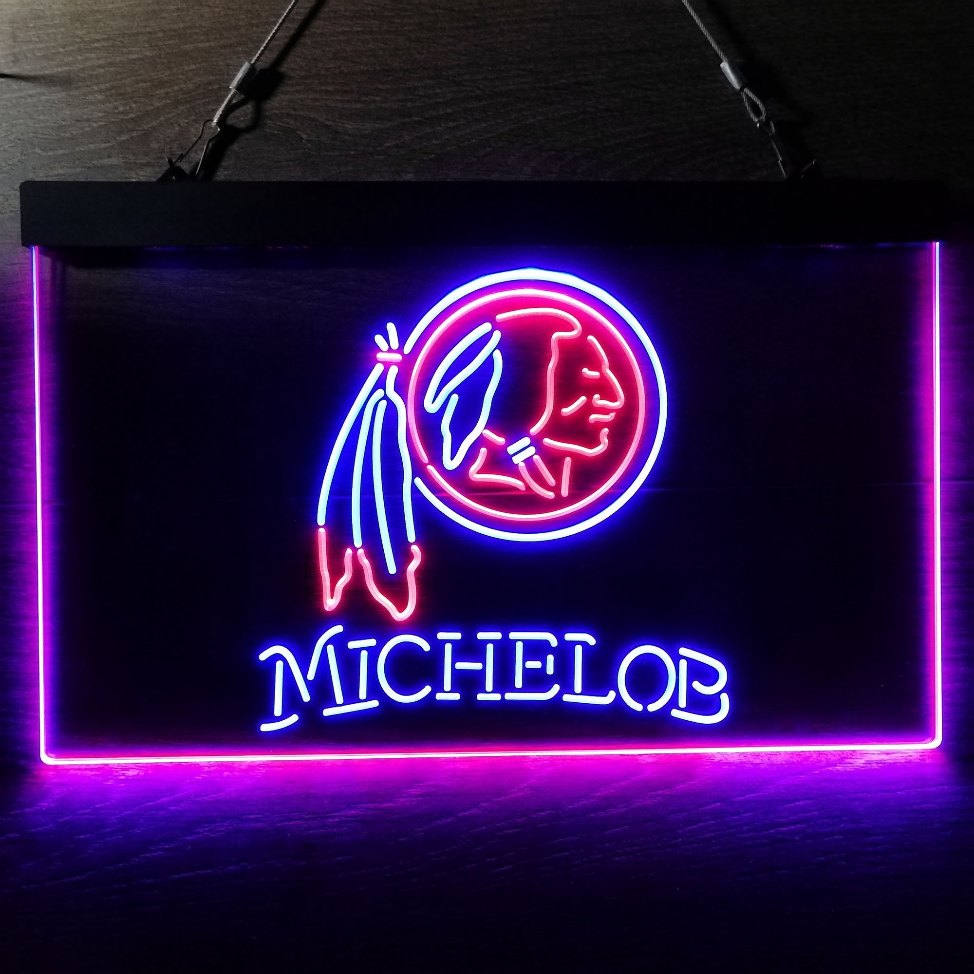 Washington Football Team Michelob Neon LED Sign