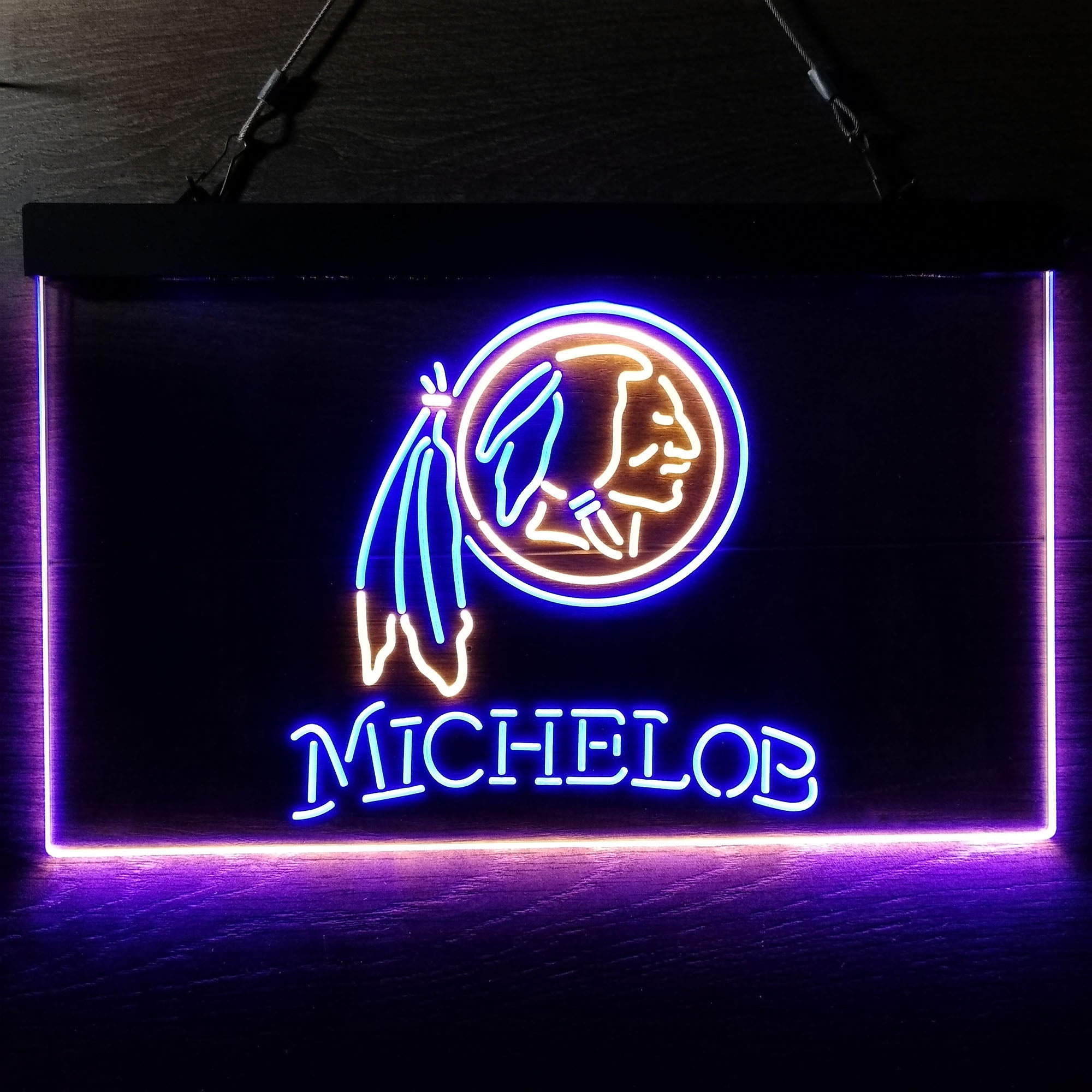 Washington Football Team Michelob Neon LED Sign