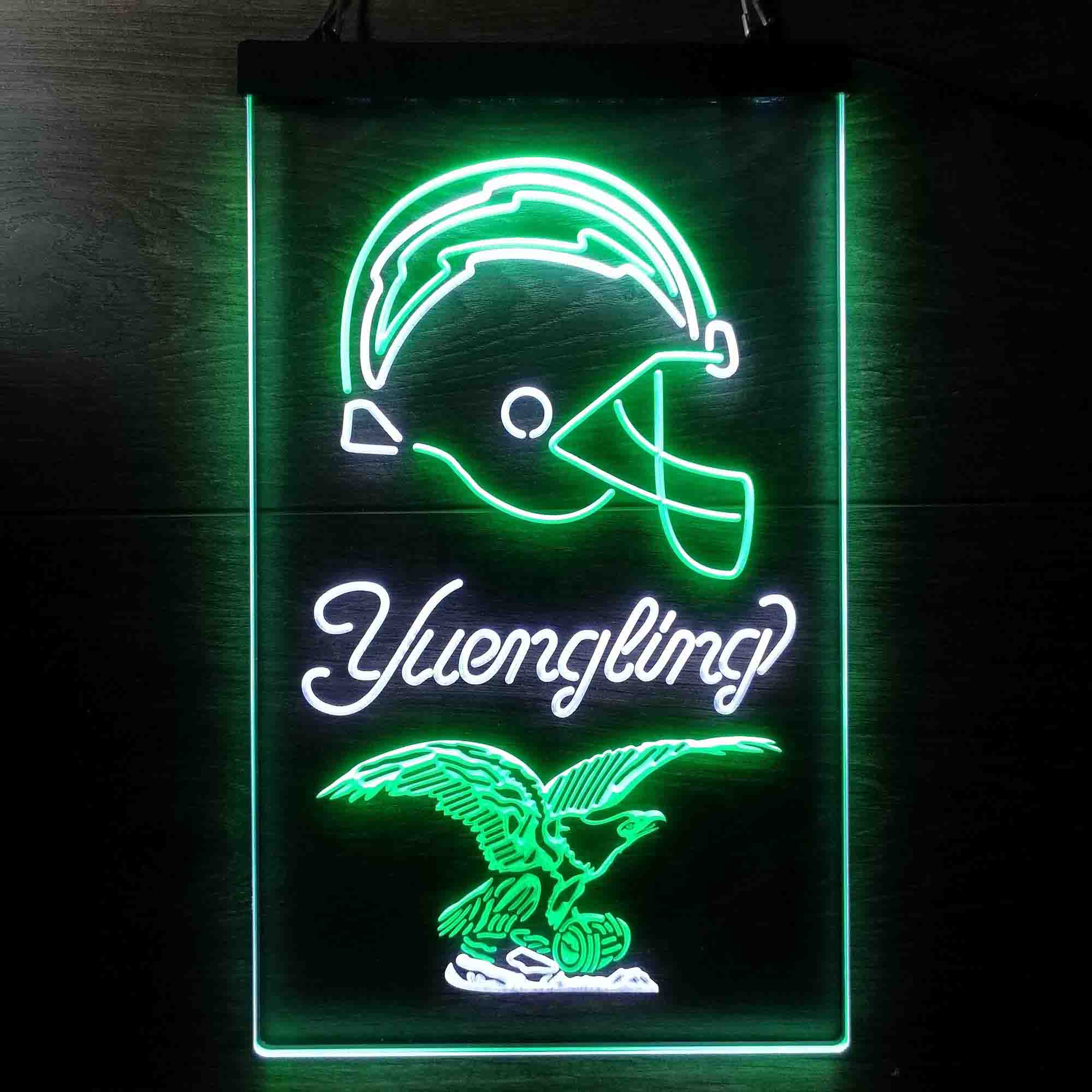 Yuengling Bar Los Angeles Chargers Est. 1960 Neon LED Sign