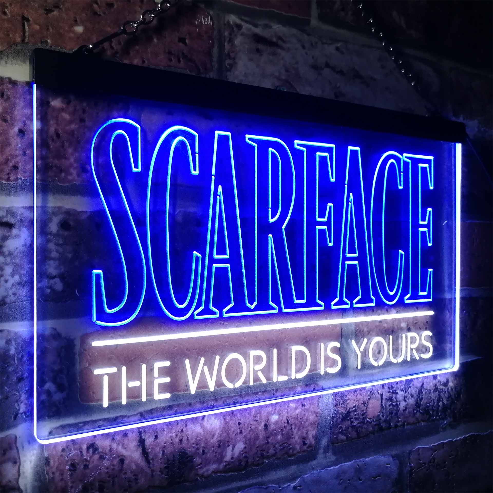 Scarface The World is Yours Neon LED Sign