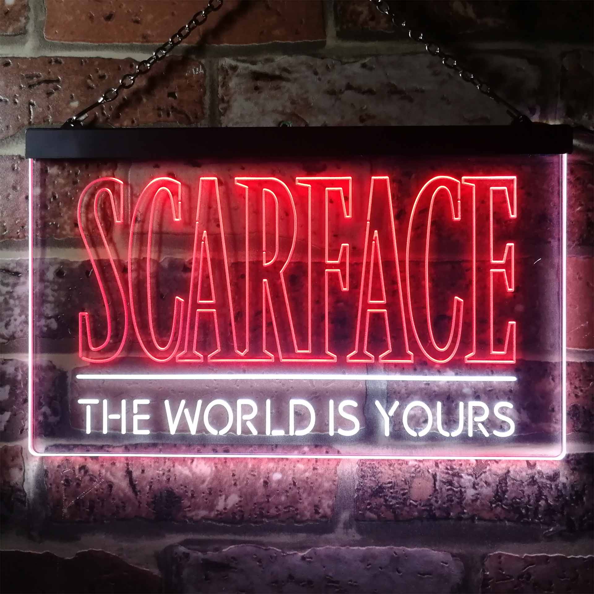 Scarface The World is Yours Neon LED Sign