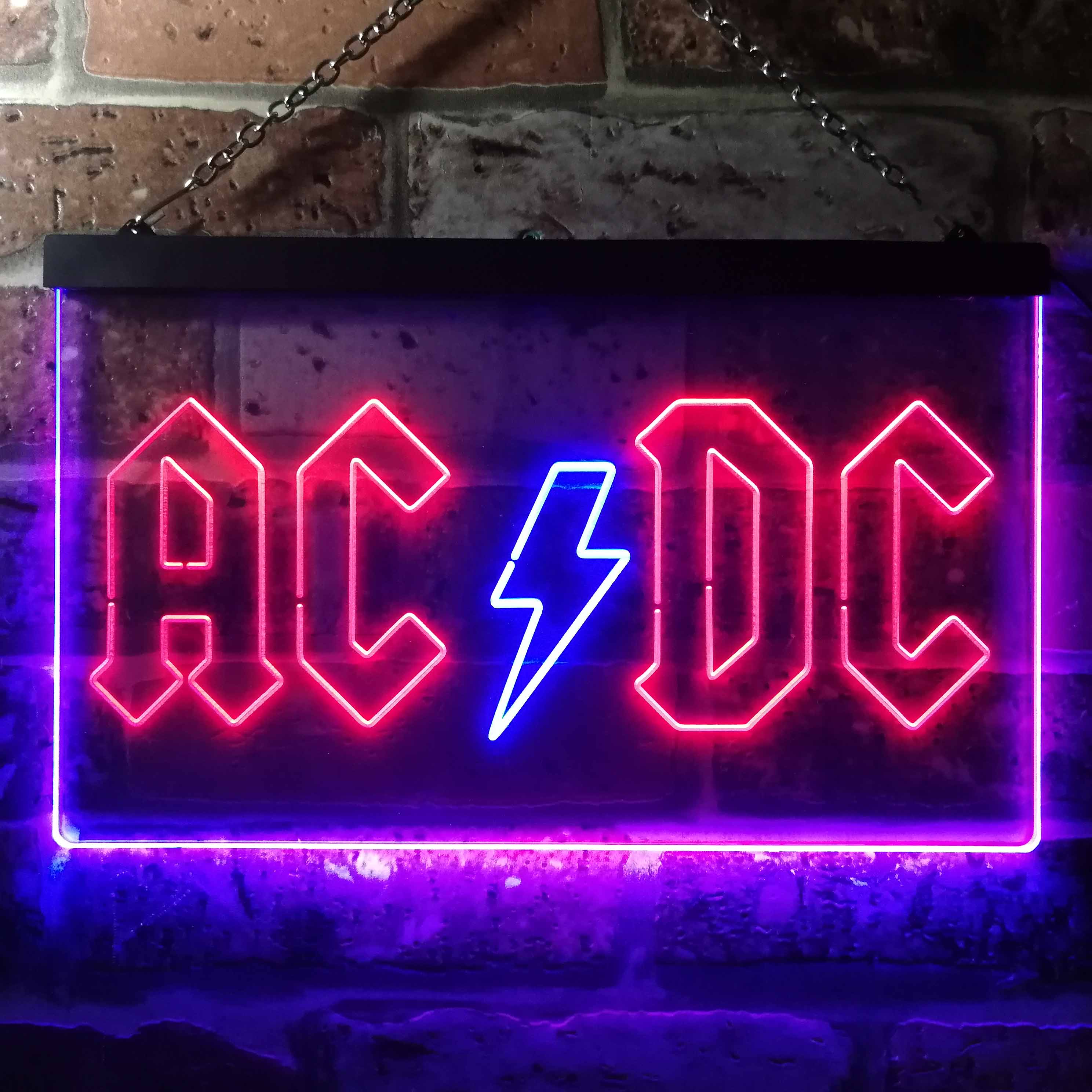 ACDCバンドミュージックネオンLEDサイン