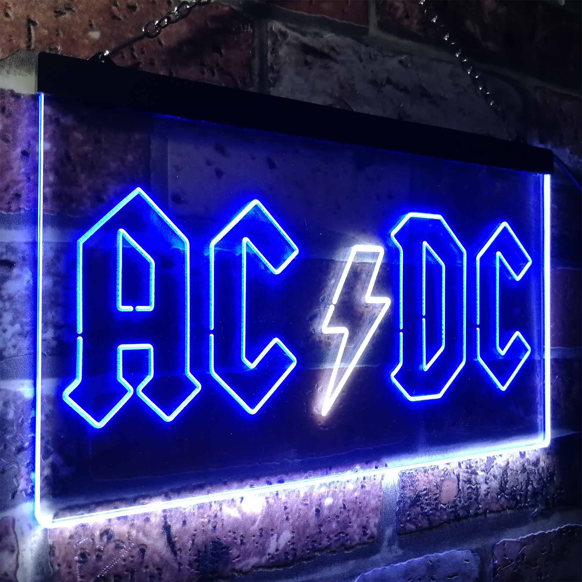 ACDC Band Music Neon Sign - LED LAB CAVE