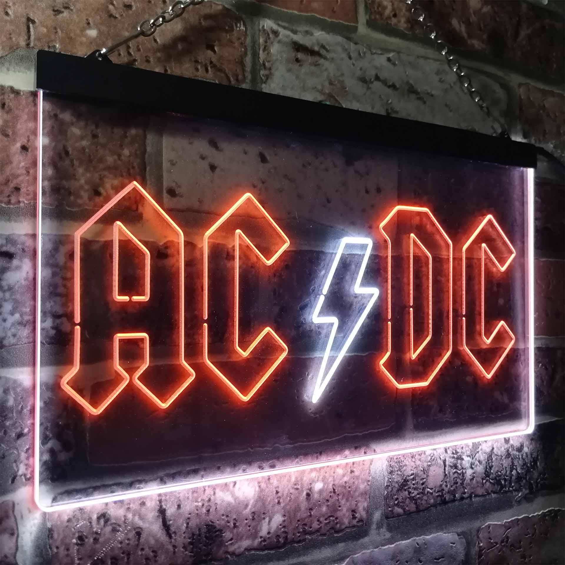 ACDC Band Music Neon LED Sign