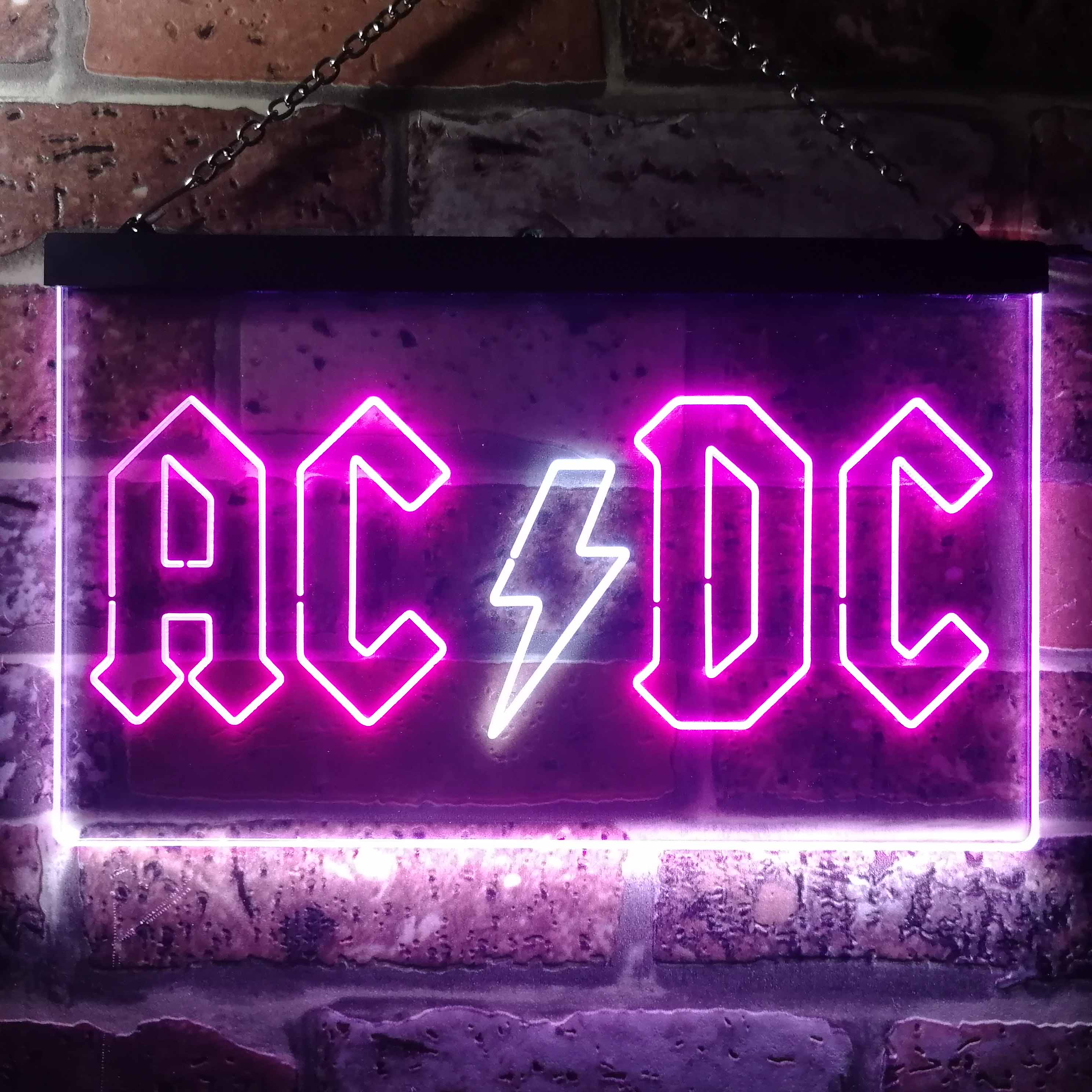 ACDCバンドミュージックネオンLEDサイン