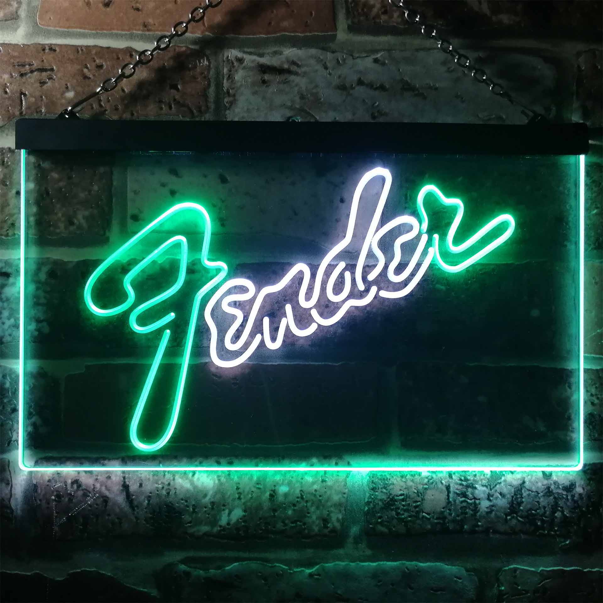 Fender Guitar Neon LED Sign