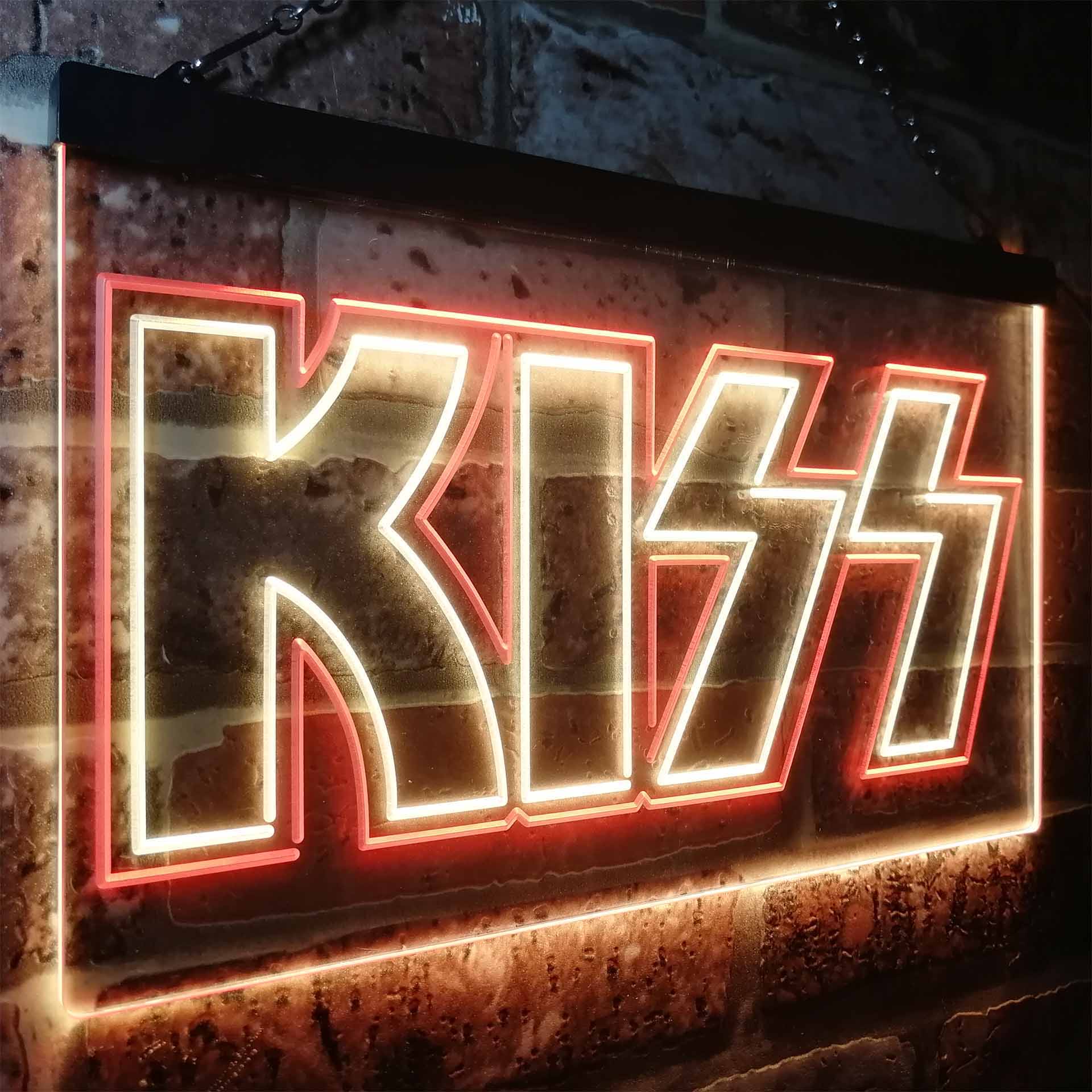 Kiss Band Music Neon LED Sign