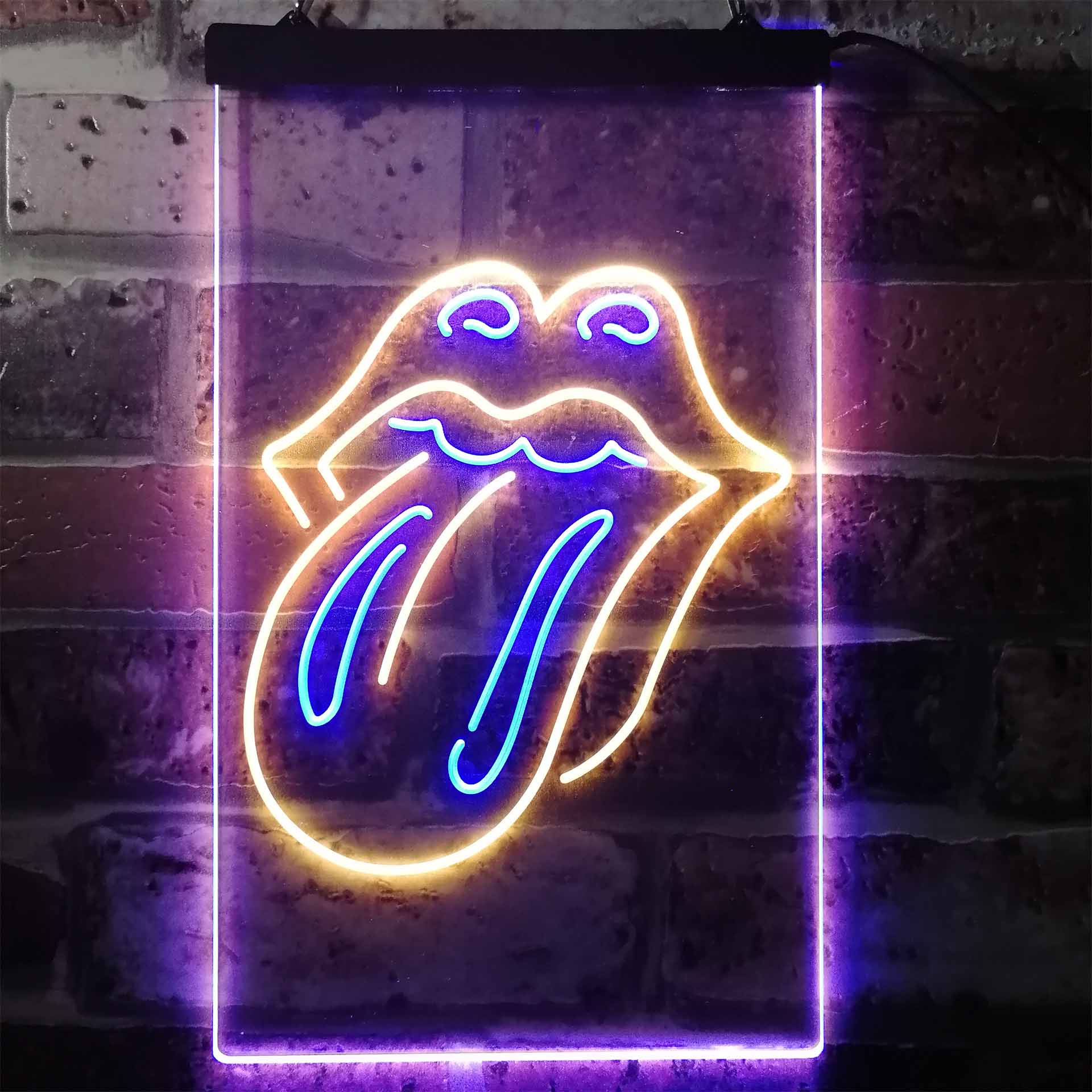 Rolling Stones Logo 2 Neon LED Sign