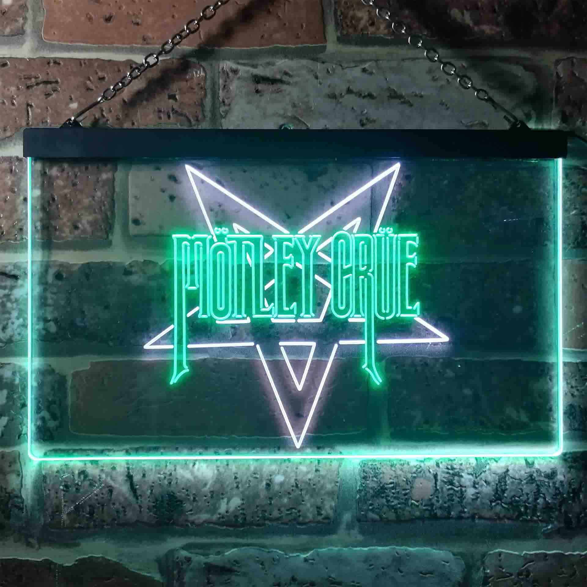 Motley Crue Star Neon LED Sign