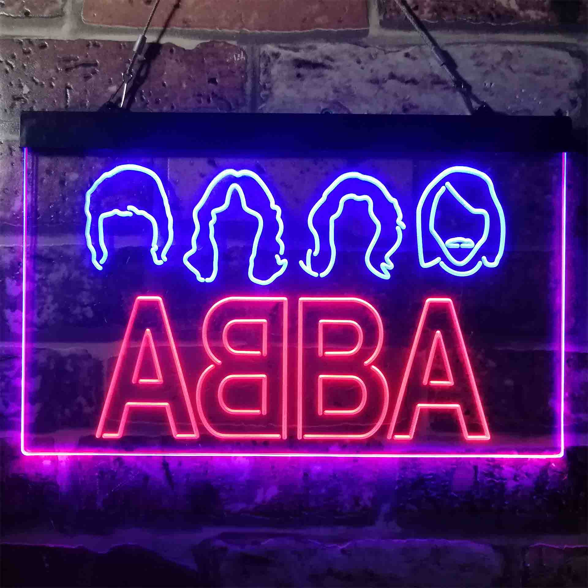 ABBA Band Music Neon LED Sign