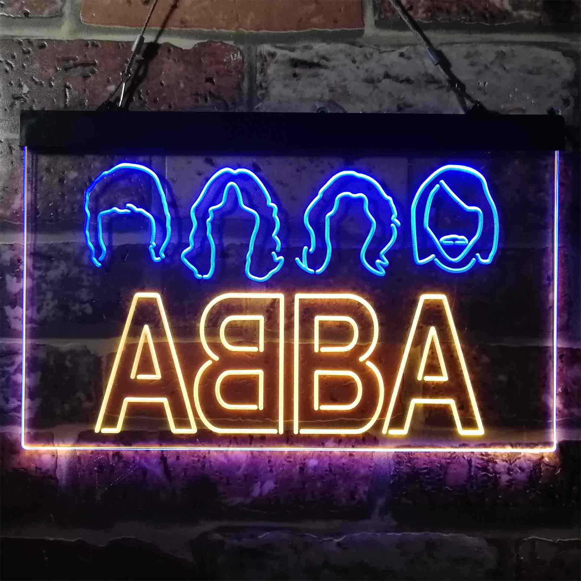 ABBA Band Music Neon LED Sign