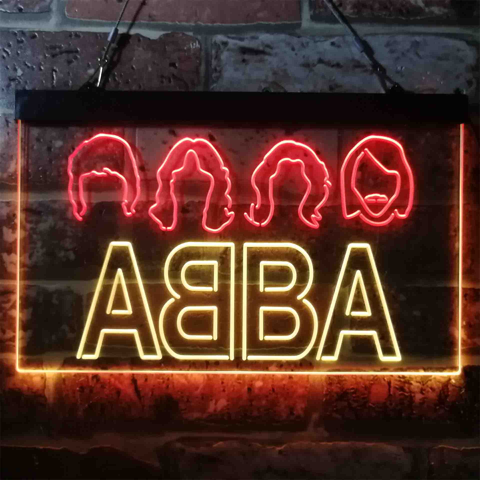 ABBA Band Music Neon LED Sign