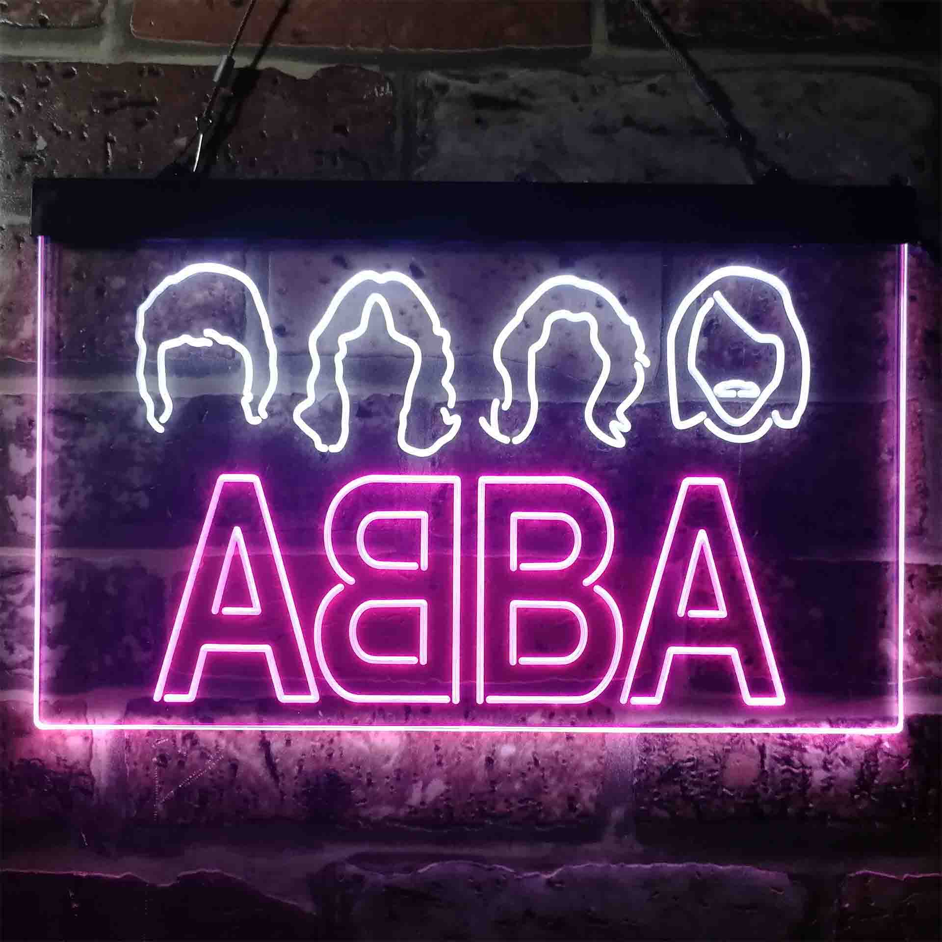 ABBA Band Music Neon LED Sign