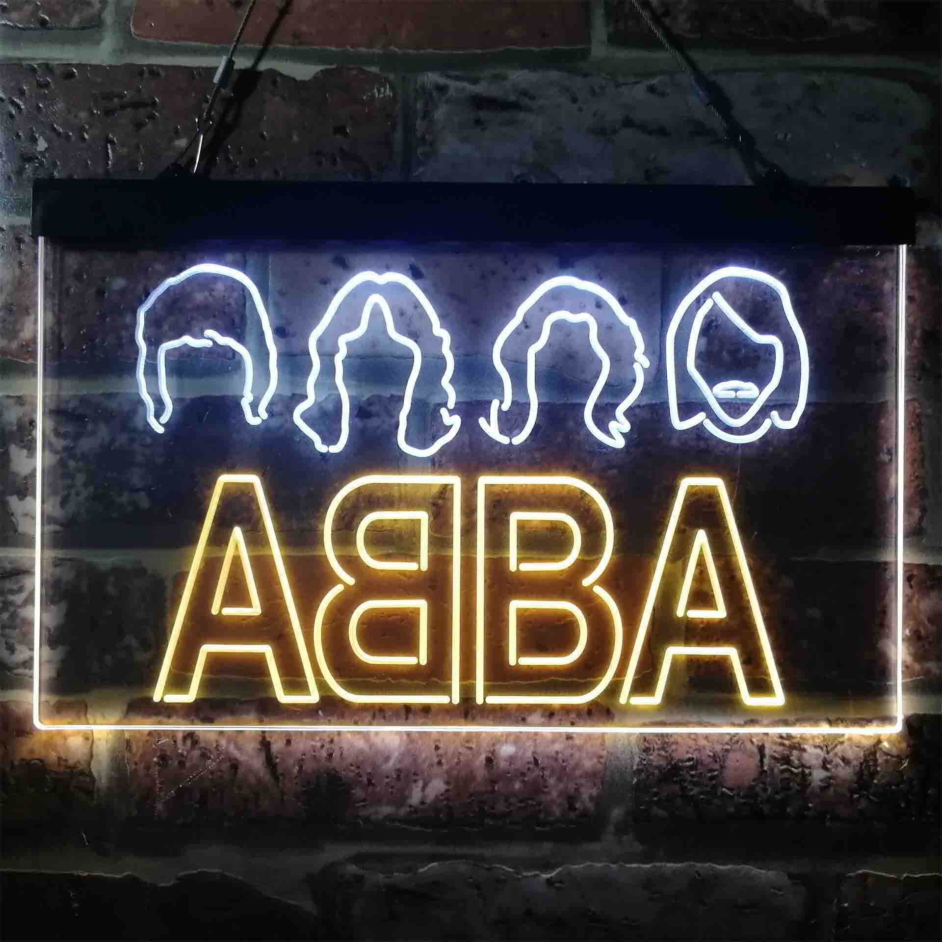 ABBA Band Music Neon LED Sign