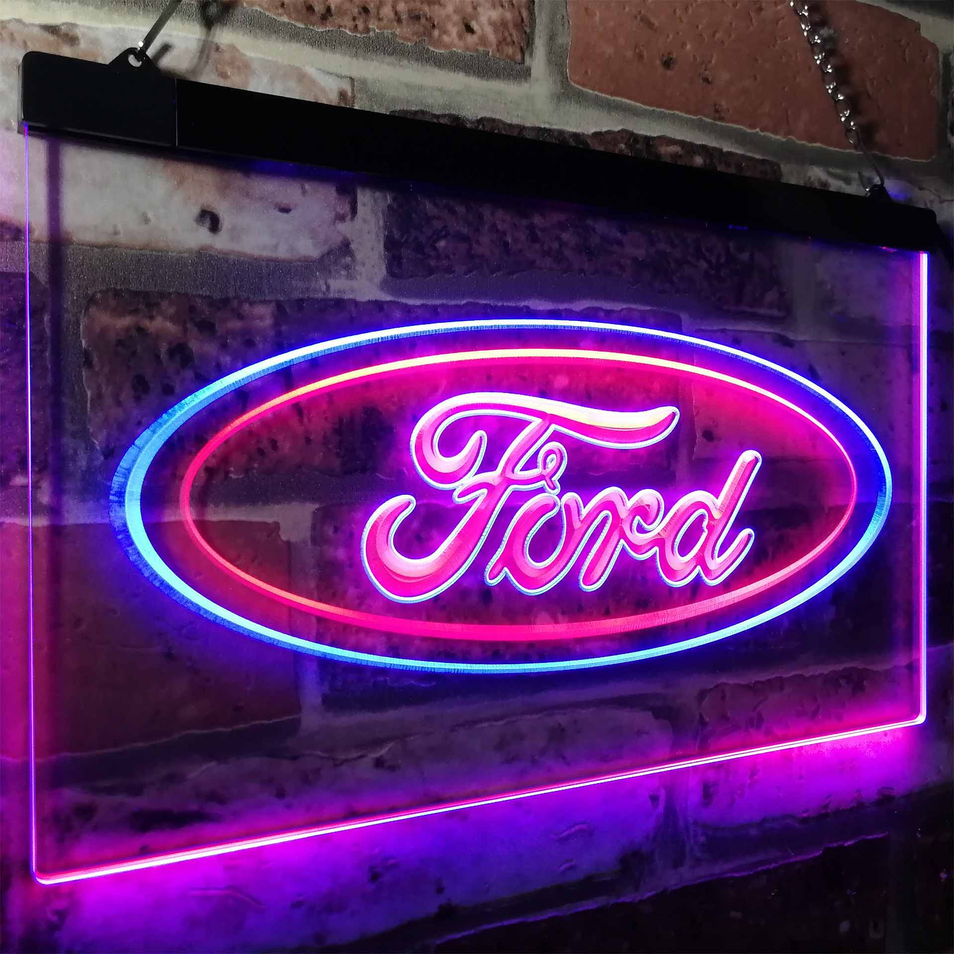 Ford car Transport Bar Neon LED Sign