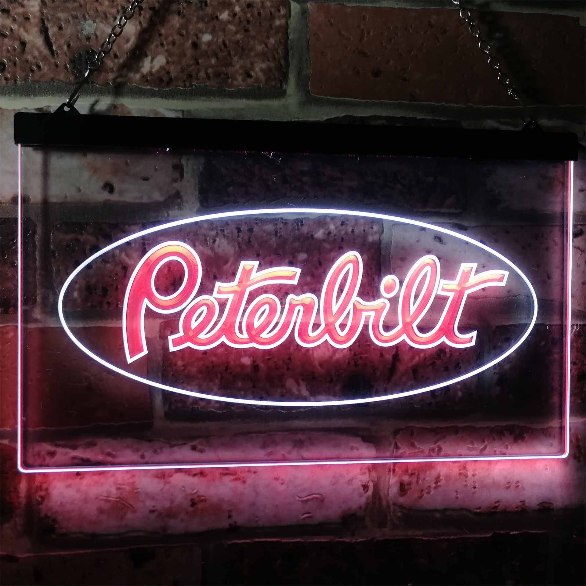 Peterbilt Car Bar Neon LED Sign